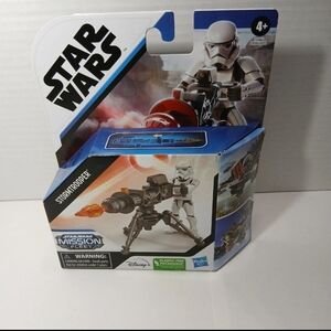 Star Wars Mission Fleet Stormtrooper Action Figure Imperial Assault Cannon New